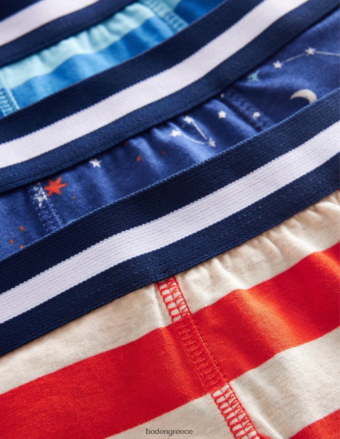 πολυ είδη ένδυσης μπόξερ 3 πακέτο Boden αγόρια 464PH8921