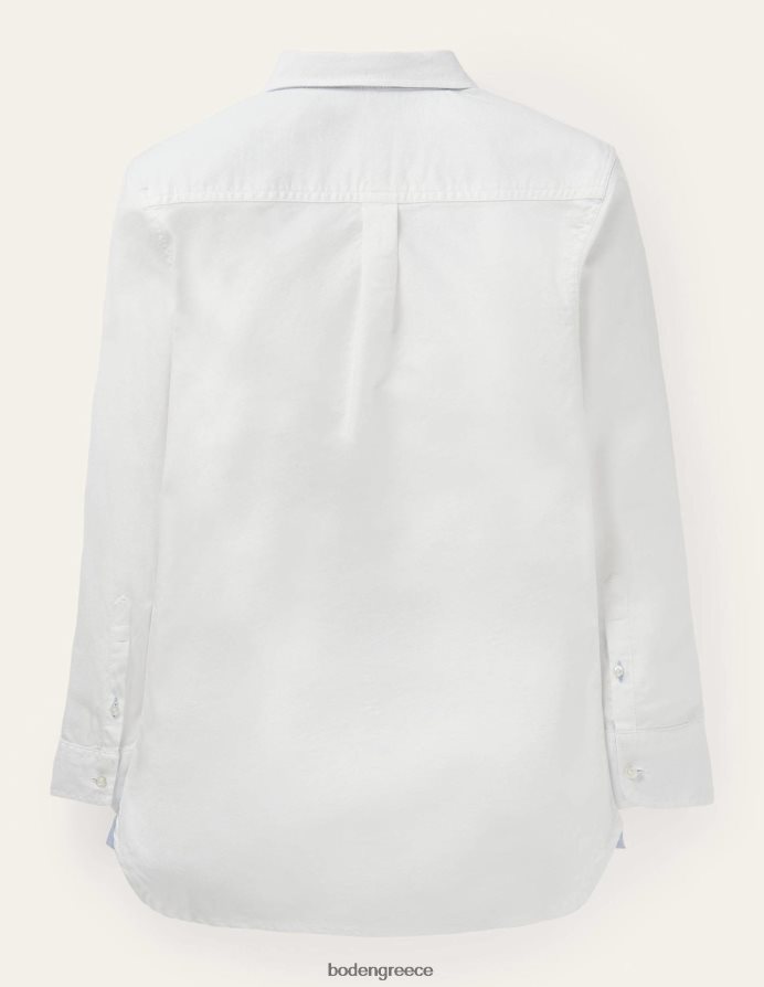 λευκή Οξφόρδη είδη ένδυσης πουκάμισο της Οξφόρδης Boden αγόρια 464PH8892