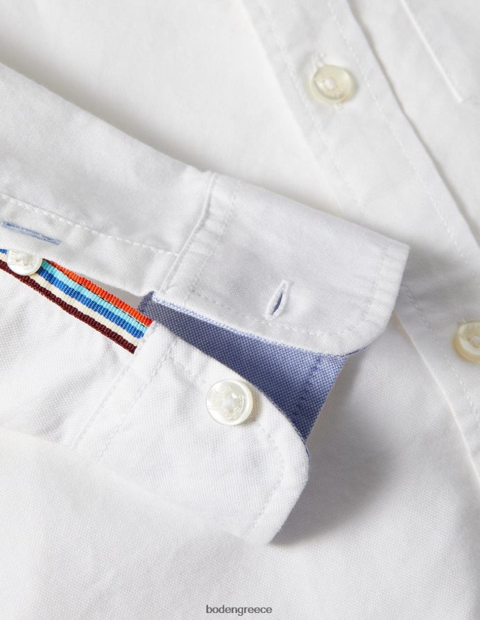 λευκή Οξφόρδη είδη ένδυσης πουκάμισο της Οξφόρδης Boden αγόρια 464PH8892