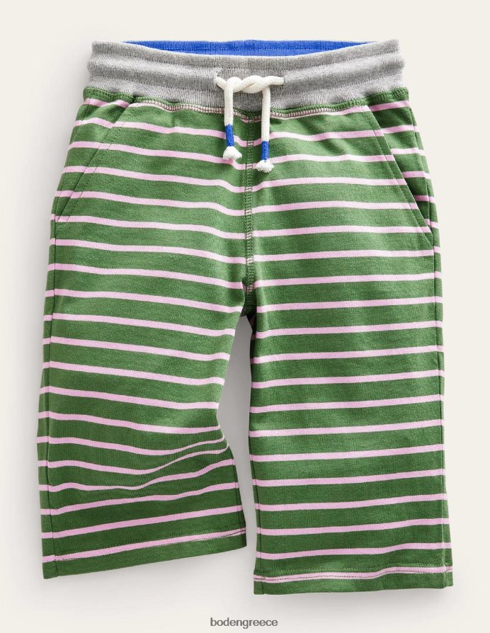 πράσινο σαφάρι/γαλλικό ροζ είδη ένδυσης μπαγκέτες ζέρσεϊ Boden αγόρια 464PH8774