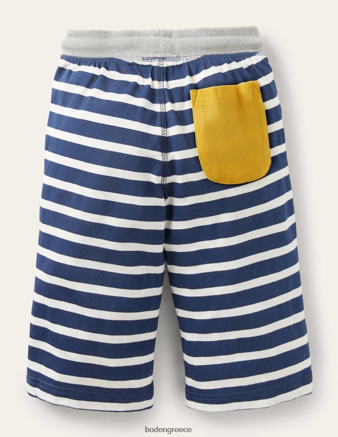 κολεγιακό ναυτικό και ελεφαντόδοντο είδη ένδυσης μπαγκέτες ζέρσεϊ Boden αγόρια 464PH8877