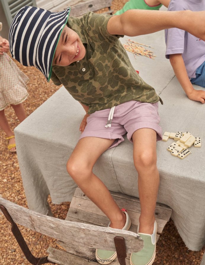 καπνιστή λεβάντα είδη ένδυσης σορτς με κορδόνι περίσφιξης Boden αγόρια 464PH8880