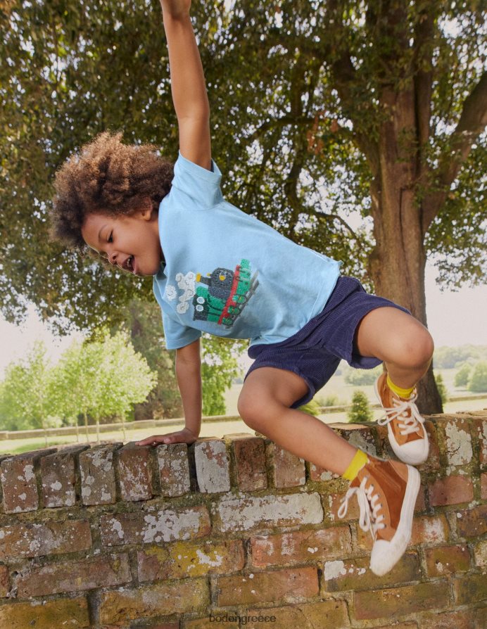 κολλεγιακό ναυτικό είδη ένδυσης ρετρό κορδόνι σορτς Boden αγόρια 464PH8884