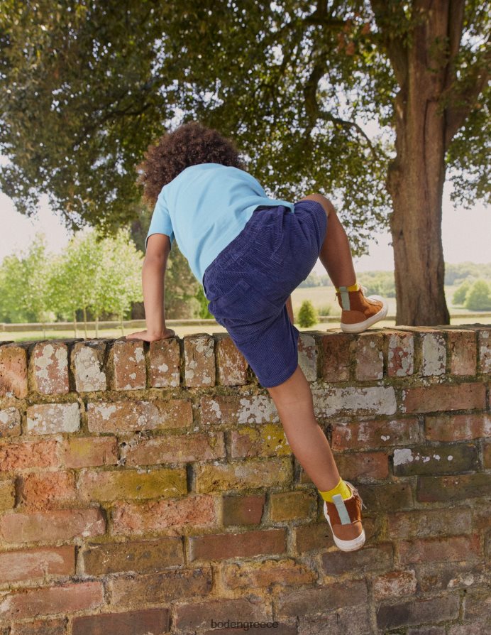 κολλεγιακό ναυτικό είδη ένδυσης ρετρό κορδόνι σορτς Boden αγόρια 464PH8884