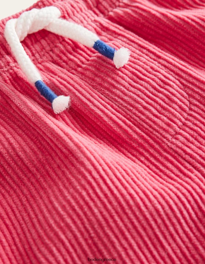 κόκκινο τριαντάφυλλο είδη ένδυσης ρετρό κορδόνι σορτς Boden αγόρια 464PH8885