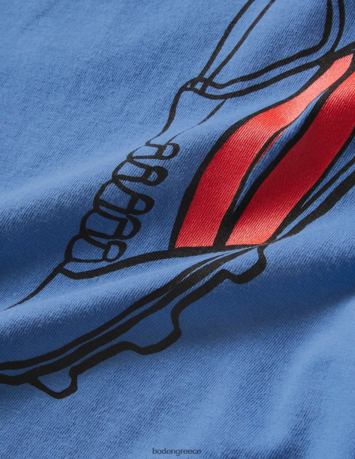 ελισαβετιανό μπλε ποδόσφαιρο είδη ένδυσης μπλουζάκι ποδοσφαίρου Boden αγόρια 464PH8844