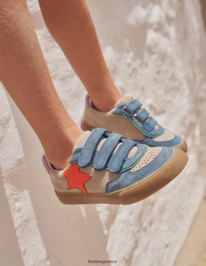 πολυ είδη υπόδησης δερμάτινα χαμηλά μπλουζάκια Boden αγόρια 464PH8916