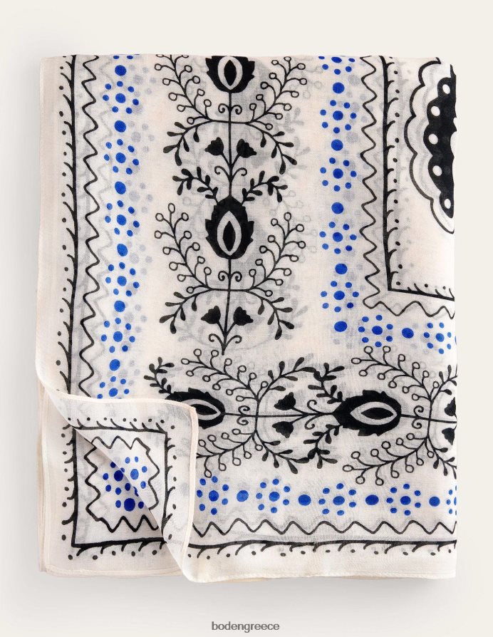 ελεφαντόδοντο & milos άνθιση αξεσουάρ εμπριμέ σαρόν κασκόλ Boden γυναίκες 464PH82322