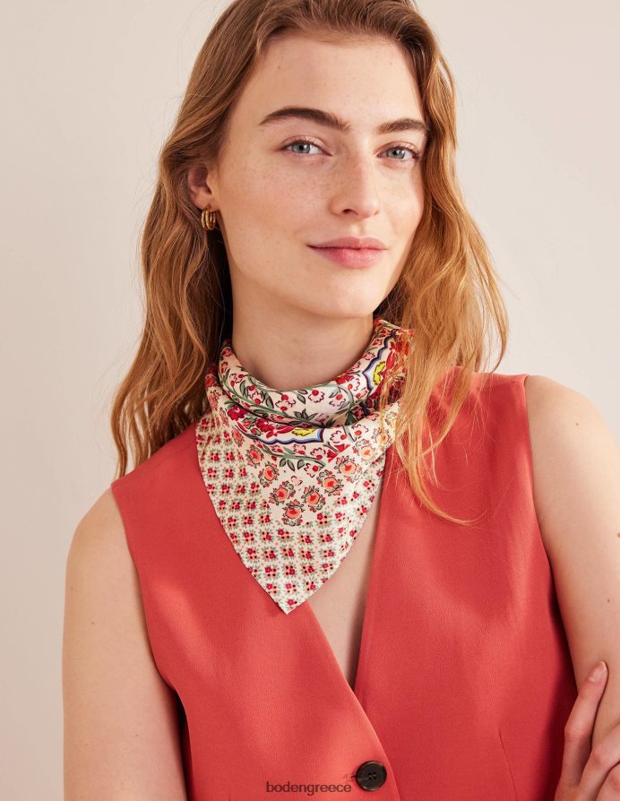 multi & vine βεράντα αξεσουάρ μεταξωτό φουλάρι Boden γυναίκες 464PH82366