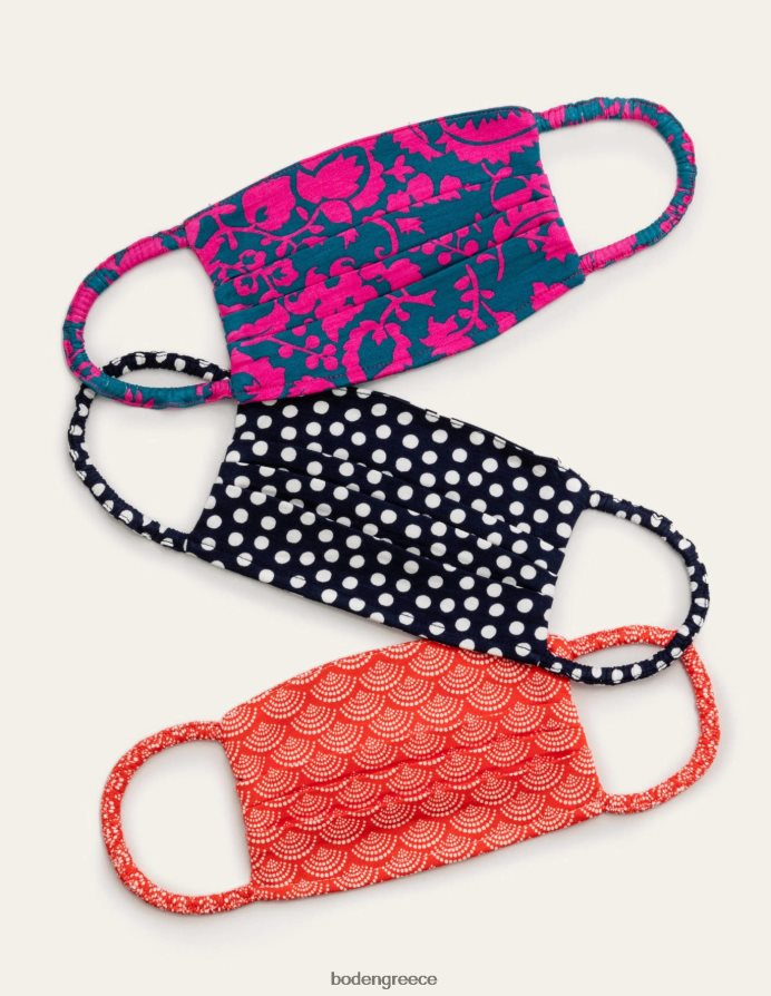 πολυ αξεσουάρ μη ιατρικά καλύμματα προσώπου 5 pk Boden γυναίκες 464PH82063