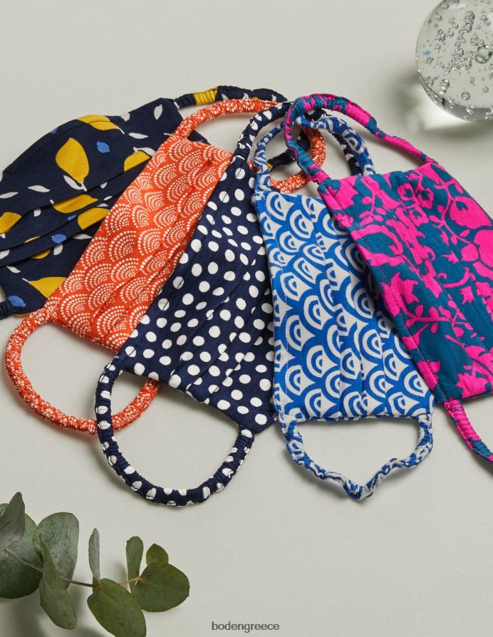 πολυ αξεσουάρ μη ιατρικά καλύμματα προσώπου 5 pk Boden γυναίκες 464PH82063