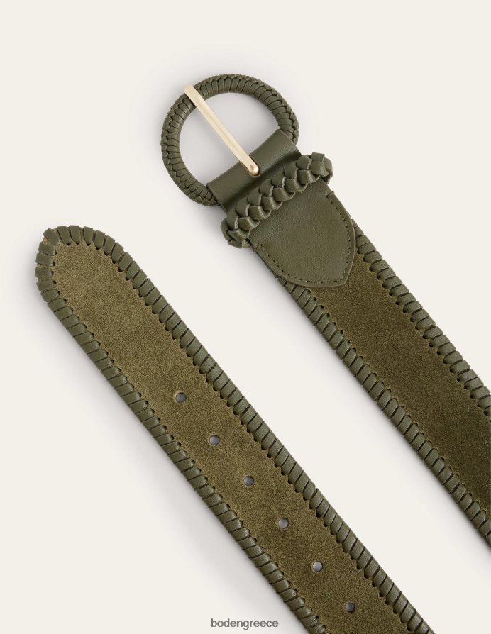 χακί αξεσουάρ υφαντή ζώνη μέσης Boden γυναίκες 464PH82318