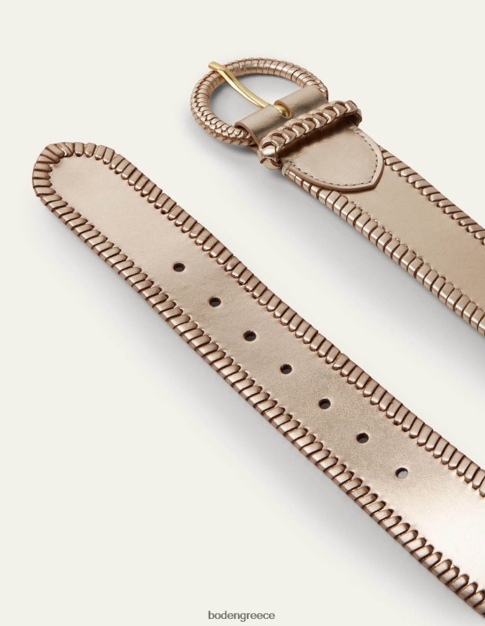 χρυσό μεταλλικό αξεσουάρ υφαντή ζώνη μέσης Boden γυναίκες 464PH82342