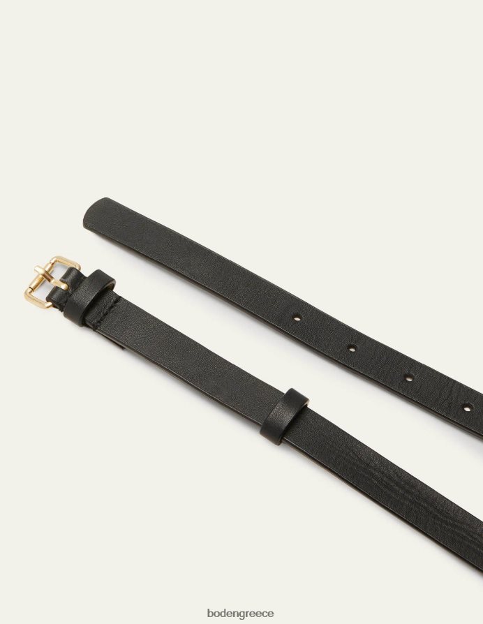 μαύρος αξεσουάρ στενή ζώνη πόρπης Boden γυναίκες 464PH82379