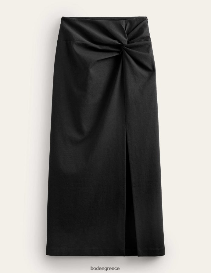 μαύρος είδη ένδυσης μίντι φούστα ζέρσεϊ με λεπτομέρεια Boden γυναίκες 464PH81066