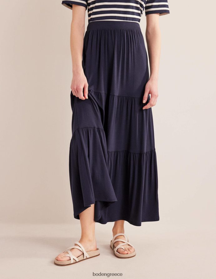 ΠΟΛΕΜΙΚΟ ΝΑΥΤΙΚΟ είδη ένδυσης ζέρσεϊ μάξι φούστα Boden γυναίκες 464PH81285