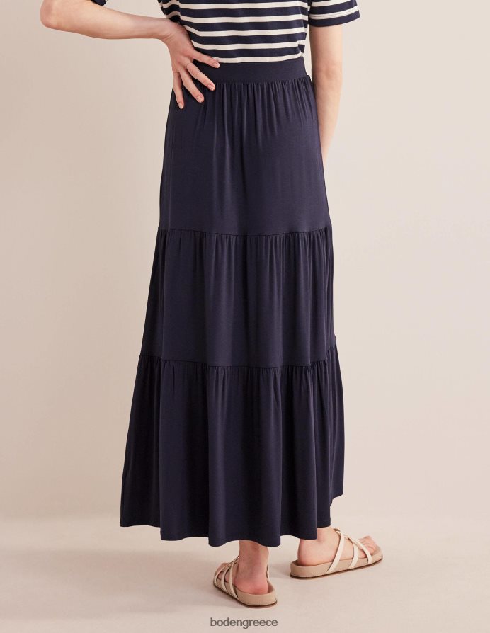 ΠΟΛΕΜΙΚΟ ΝΑΥΤΙΚΟ είδη ένδυσης ζέρσεϊ μάξι φούστα Boden γυναίκες 464PH81285