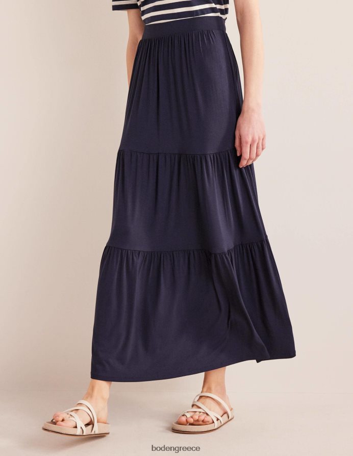 ΠΟΛΕΜΙΚΟ ΝΑΥΤΙΚΟ είδη ένδυσης ζέρσεϊ μάξι φούστα Boden γυναίκες 464PH81285