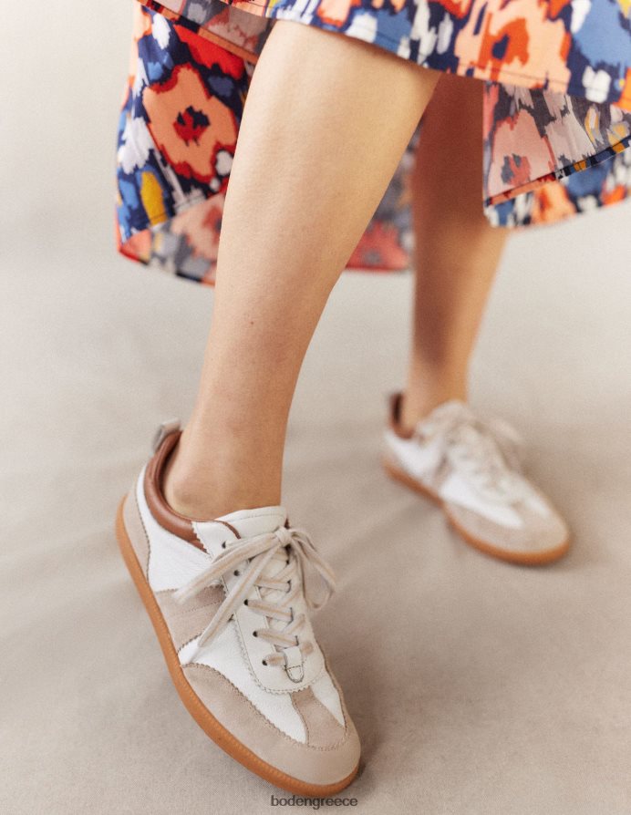 ναυτικό & αφηρημένο παπαρούνα μεγάλο είδη ένδυσης μίντι φούστα από ποπλίνα Boden γυναίκες 464PH81516