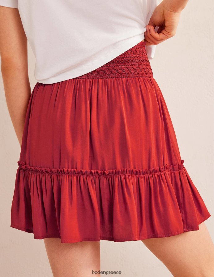 ντομάτα είδη ένδυσης Μίνι φούστα με στριφτή μέση Boden γυναίκες 464PH81693