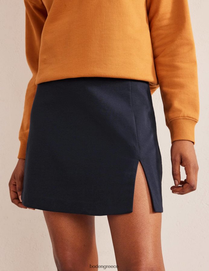 ΠΟΛΕΜΙΚΟ ΝΑΥΤΙΚΟ είδη ένδυσης Μίνι φούστα ζέρσεϊ με σπαστό στο πλάι Boden γυναίκες 464PH81862