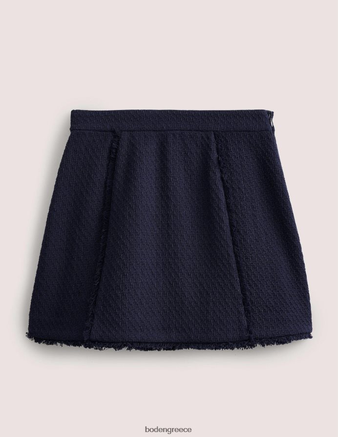 ΠΟΛΕΜΙΚΟ ΝΑΥΤΙΚΟ είδη ένδυσης τουίντ ενδιαφέρον μίνι Boden γυναίκες 464PH81985