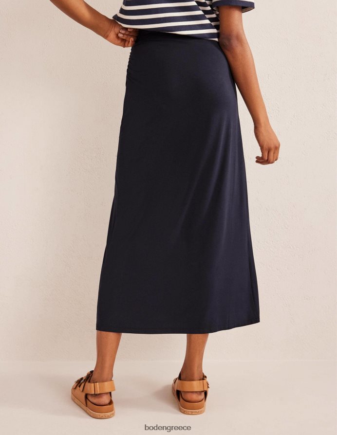 ΠΟΛΕΜΙΚΟ ΝΑΥΤΙΚΟ είδη ένδυσης μίντι φούστα ζέρσεϊ με σπαστό στο πλάι Boden γυναίκες 464PH82185