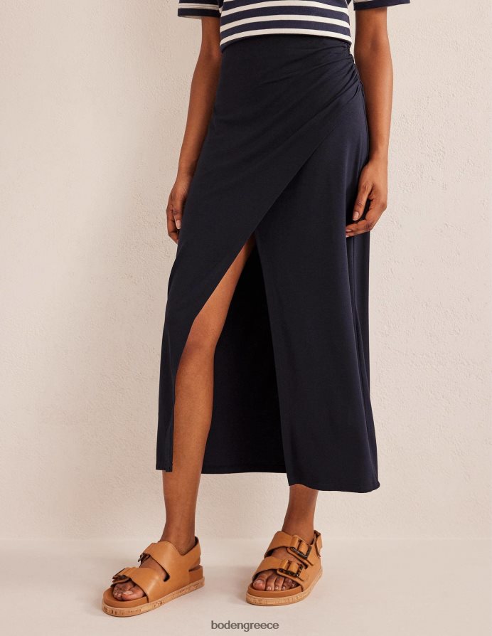 ΠΟΛΕΜΙΚΟ ΝΑΥΤΙΚΟ είδη ένδυσης μίντι φούστα ζέρσεϊ με σπαστό στο πλάι Boden γυναίκες 464PH82185