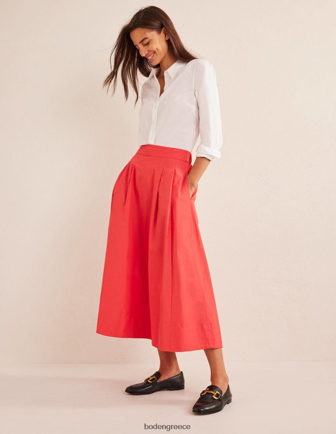 κοράλλι είδη ένδυσης μίντι φούστα από ταφτά Boden γυναίκες 464PH82191