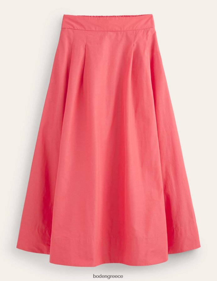 κοράλλι είδη ένδυσης μίντι φούστα από ταφτά Boden γυναίκες 464PH82191