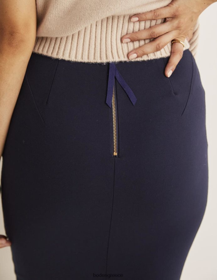 ΠΟΛΕΜΙΚΟ ΝΑΥΤΙΚΟ είδη ένδυσης Χάμπσαϊρ ελαστική φούστα ζέρσεϊ Boden γυναίκες 464PH8647