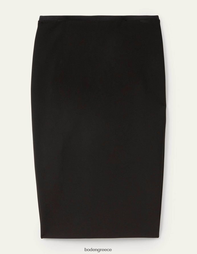μαύρος είδη ένδυσης Χάμπσαϊρ ελαστική φούστα ζέρσεϊ Boden γυναίκες 464PH8648