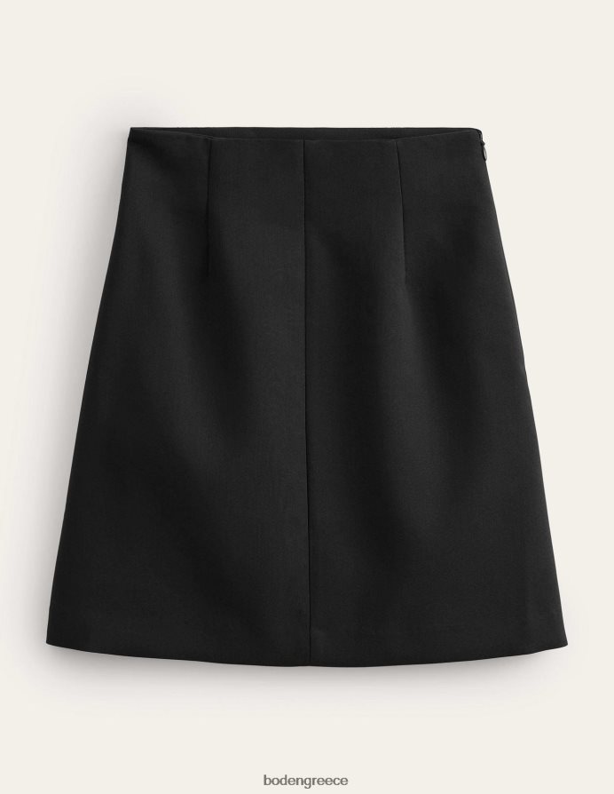 μαύρος είδη ένδυσης Μίνι φούστα bi-stretch Boden γυναίκες 464PH8650