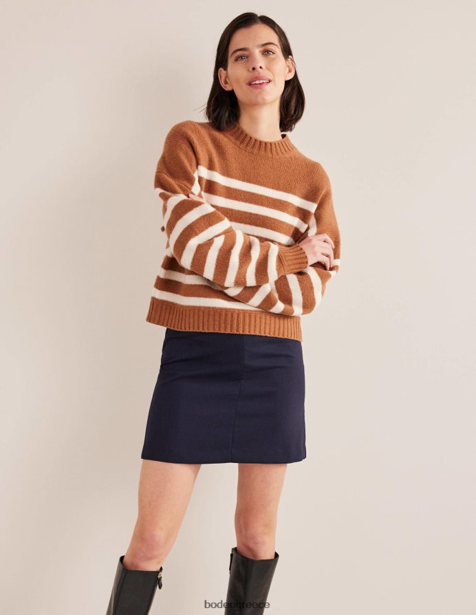 ΠΟΛΕΜΙΚΟ ΝΑΥΤΙΚΟ είδη ένδυσης Μίνι φούστα bi-stretch Boden γυναίκες 464PH8651