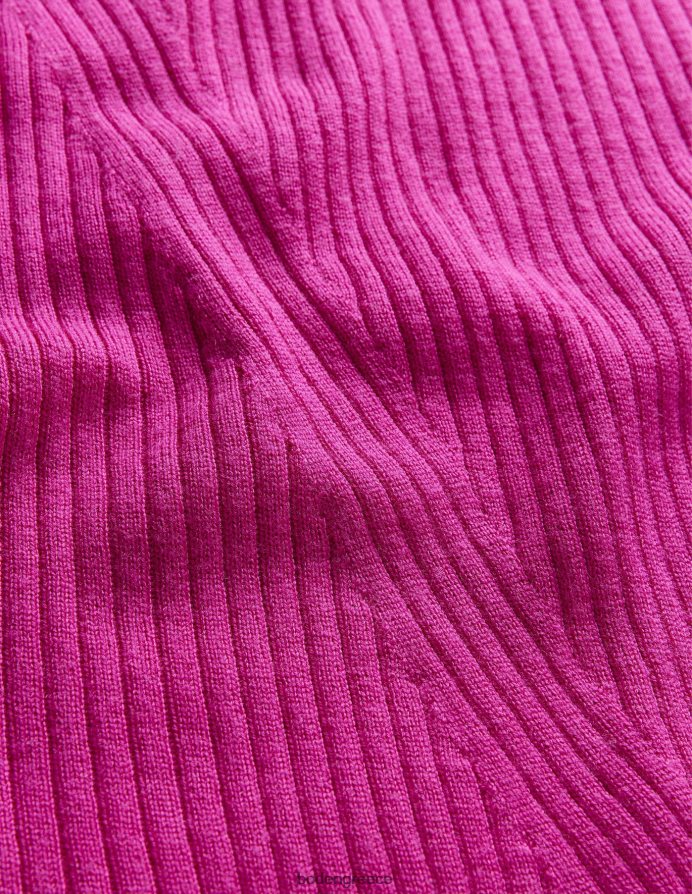 τριαντάφυλλο βιολετί είδη ένδυσης midi πλεκτή φούστα μερίνο Boden γυναίκες 464PH81629