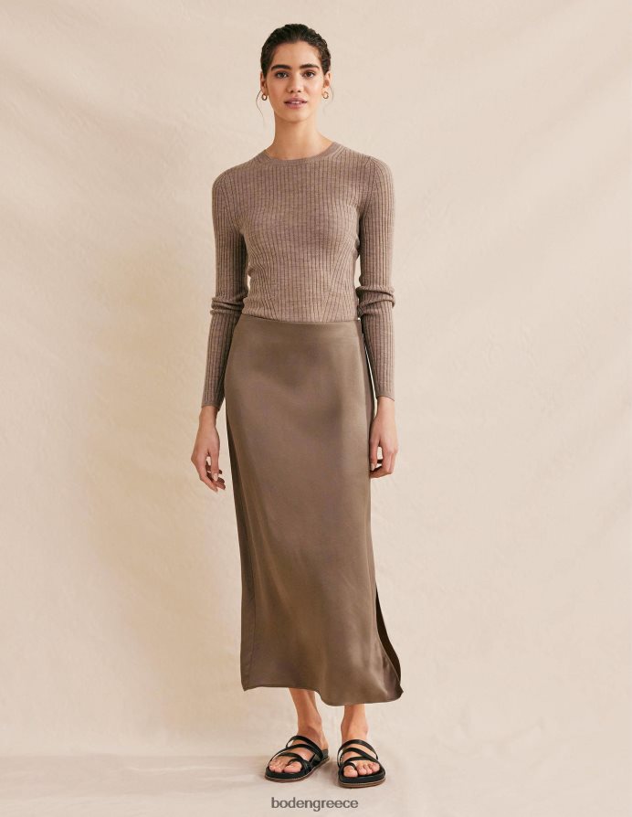 morel είδη ένδυσης σατέν κολόνα φούστα Boden γυναίκες 464PH81320