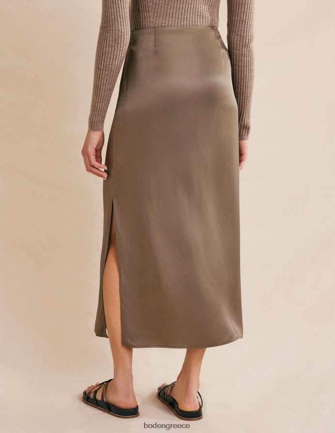 morel είδη ένδυσης σατέν κολόνα φούστα Boden γυναίκες 464PH81320