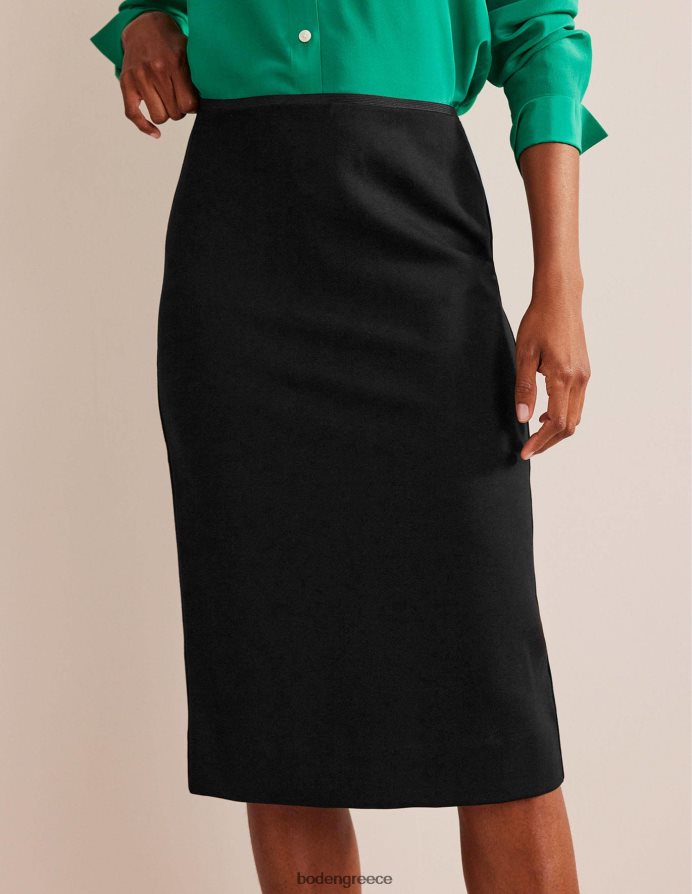 μαύρος είδη ένδυσης μίντι φούστα stret-jersey Boden γυναίκες 464PH8638