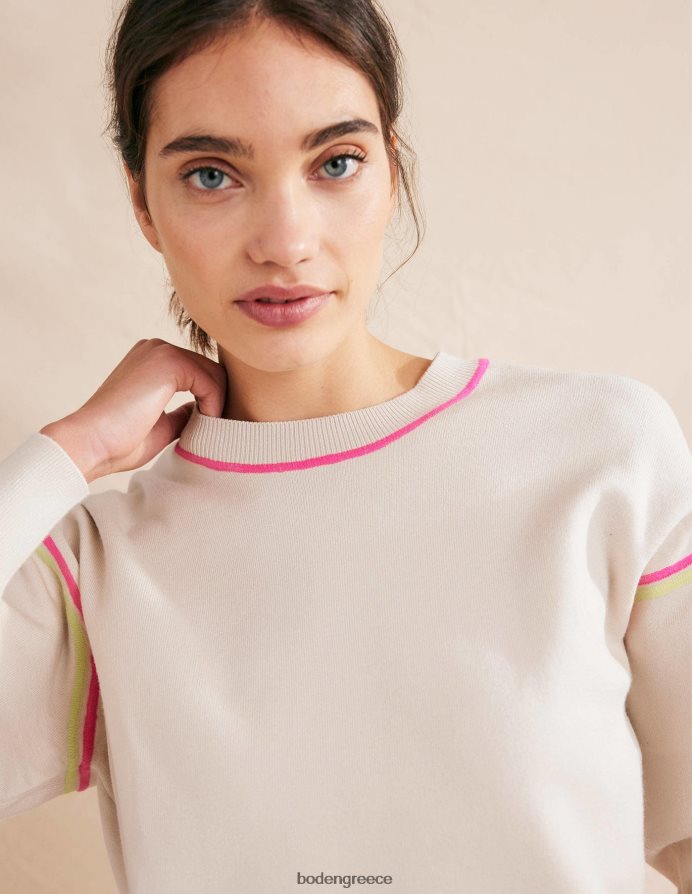 ζεστό ελεφαντόδοντο είδη ένδυσης πλεκτό φούτερ Boden γυναίκες 464PH81283