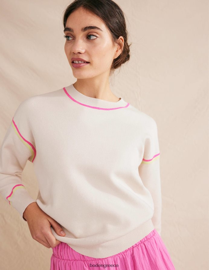 ζεστό ελεφαντόδοντο είδη ένδυσης πλεκτό φούτερ Boden γυναίκες 464PH81283