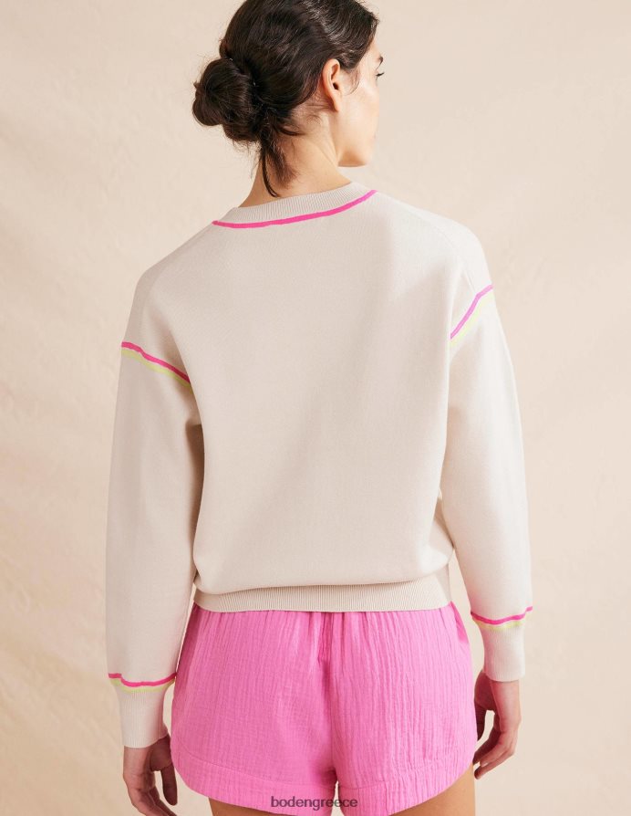 ζεστό ελεφαντόδοντο είδη ένδυσης πλεκτό φούτερ Boden γυναίκες 464PH81283