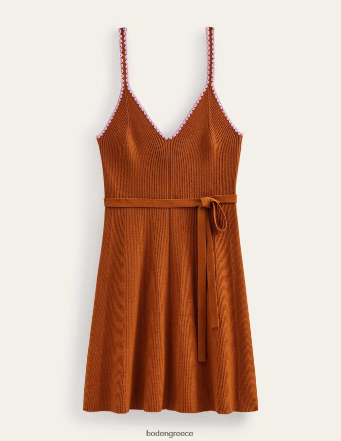 κολοκύθι είδη ένδυσης πλεκτό φόρεμα με βελονάκι Boden γυναίκες 464PH810