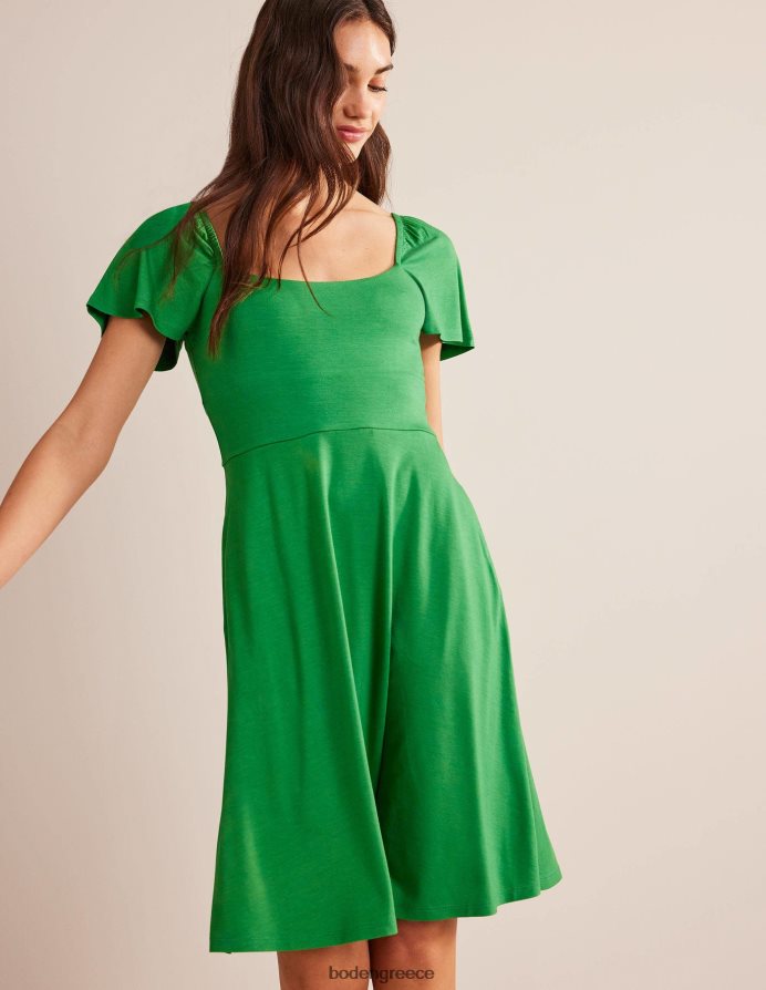 κυλιόμενους λόφους είδη ένδυσης Μίνι φόρεμα ζέρσεϊ με τετράγωνο λαιμό Boden γυναίκες 464PH81136