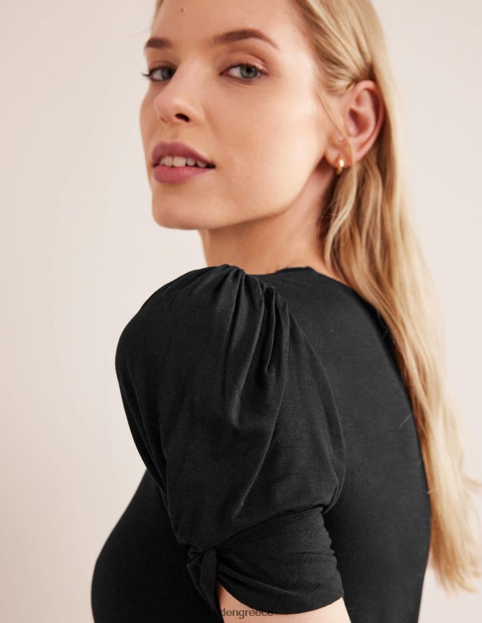 μαύρος είδη ένδυσης Μίνι φόρεμα ζέρσεϊ με λεπτομέρεια Boden γυναίκες 464PH81146