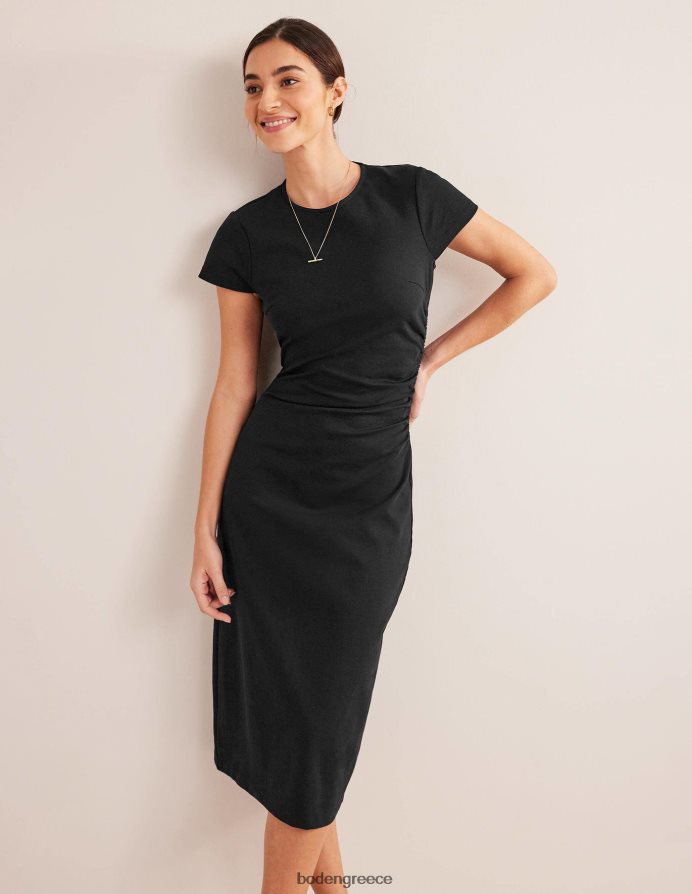 μαύρος είδη ένδυσης μίντι φόρεμα με τζέρσεϊ στο πλάι Boden γυναίκες 464PH81470