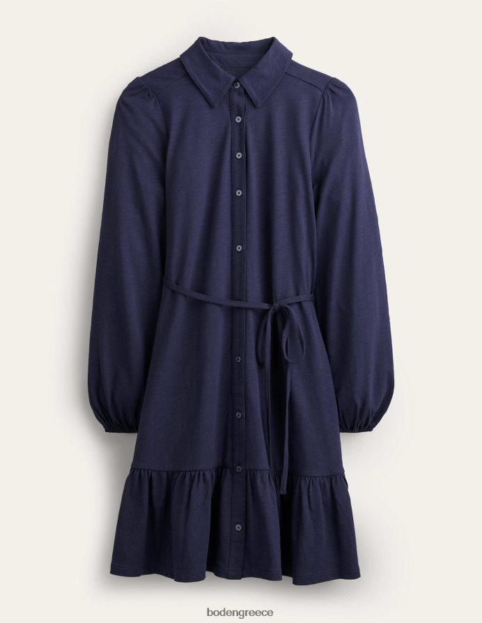 ΠΟΛΕΜΙΚΟ ΝΑΥΤΙΚΟ είδη ένδυσης Μίνι φόρεμα πουκάμισο σε επίπεδα Boden γυναίκες 464PH81560