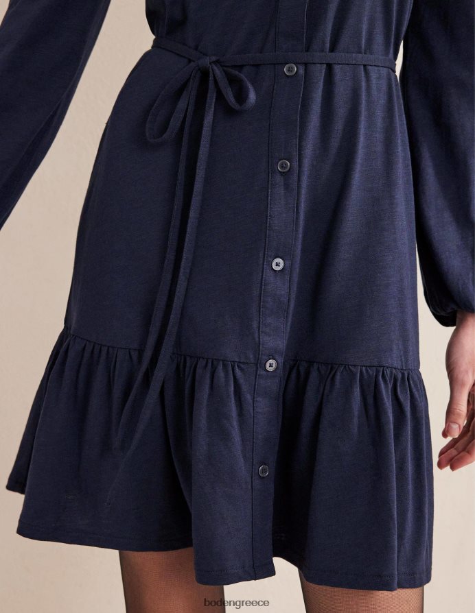 ΠΟΛΕΜΙΚΟ ΝΑΥΤΙΚΟ είδη ένδυσης Μίνι φόρεμα πουκάμισο σε επίπεδα Boden γυναίκες 464PH81560