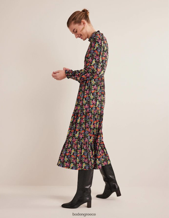 κήπος με πολλά και γαρύφαλλα είδη ένδυσης μίντι ζέρσεϊ φόρεμα με ένθετη βαθμίδα Boden γυναίκες 464PH81577