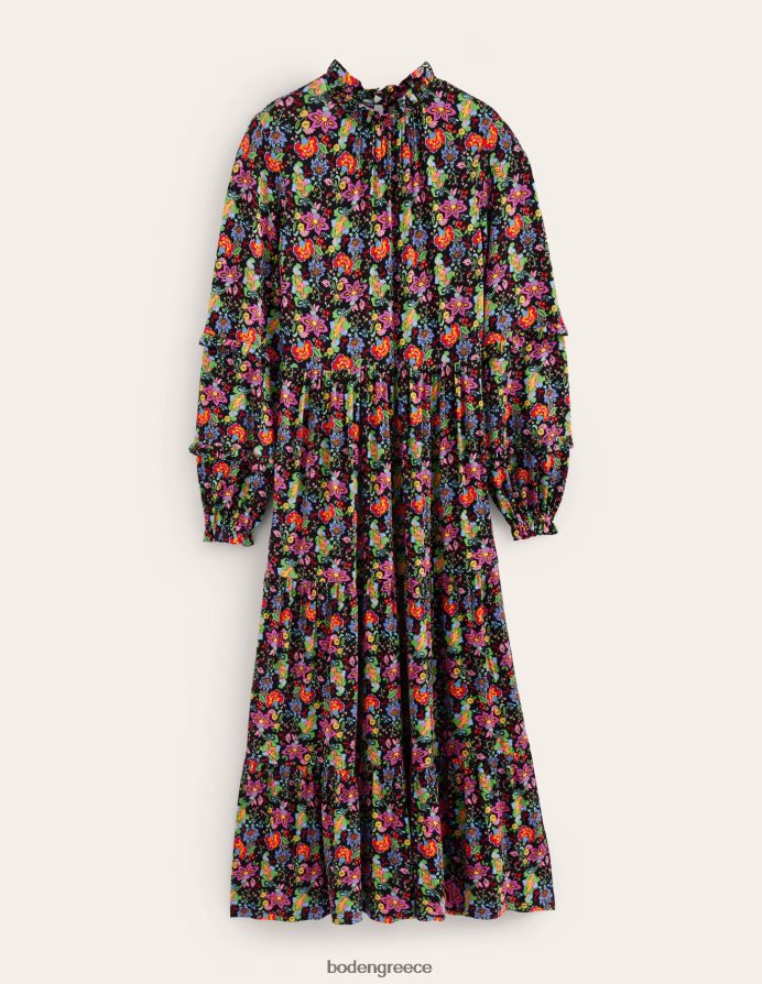 κήπος με πολλά και γαρύφαλλα είδη ένδυσης μίντι ζέρσεϊ φόρεμα με ένθετη βαθμίδα Boden γυναίκες 464PH81577