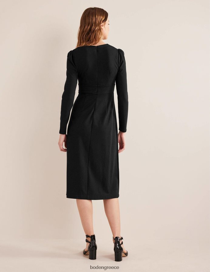 μαύρος είδη ένδυσης μίντι φόρεμα τσαγιού ζέρσεϊ στήλης Boden γυναίκες 464PH81585